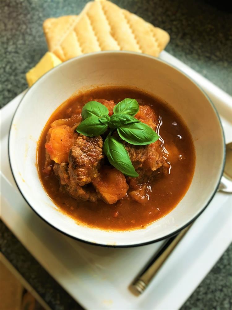 Beef and Sweet Potato Stew